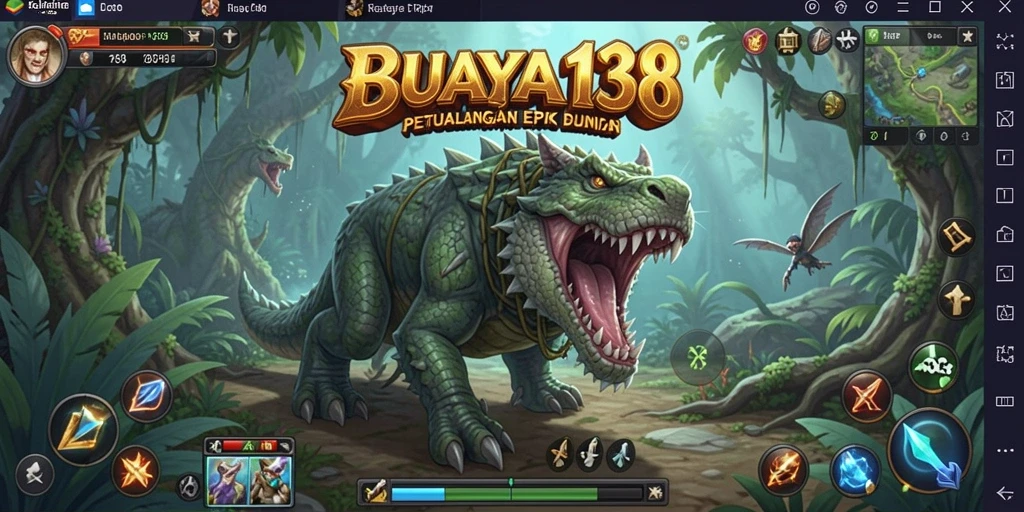 Tangkap momen epik gameplay RPG BUAYA138 saat bertarung.