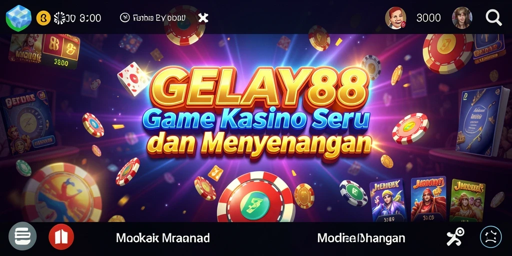Tampilan gameplay <strong>GELAY88</strong> yang menawan dan interaktif.