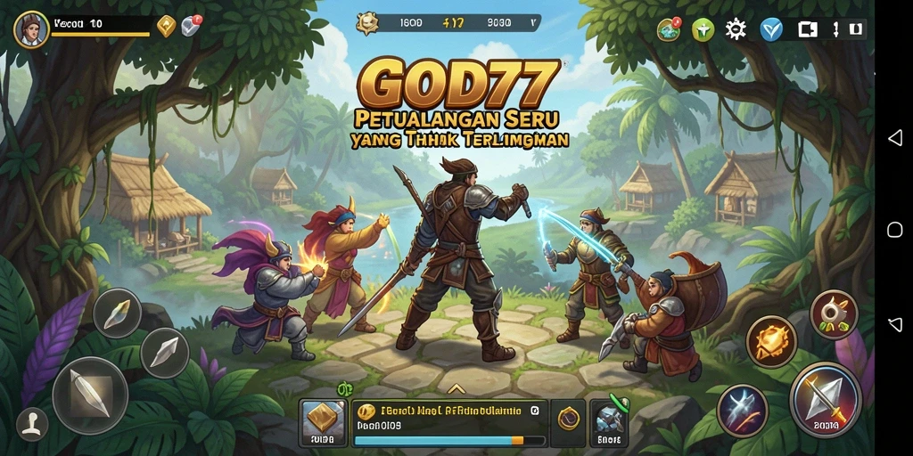 Tangkapan layar gameplay <strong>GOD77</strong> yang mendebarkan di dunia petualangan.