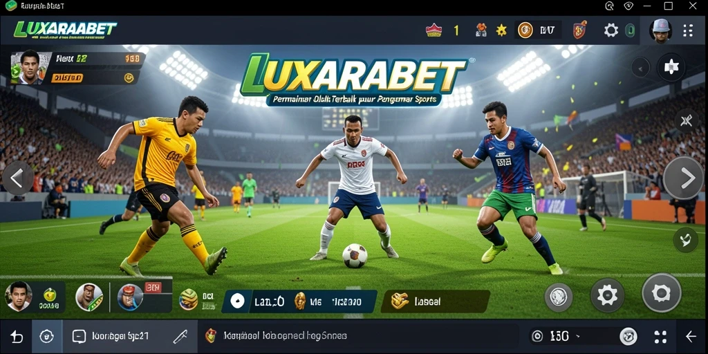 Tampilan gameplay yang seru dan menegangkan di LUXARABET.