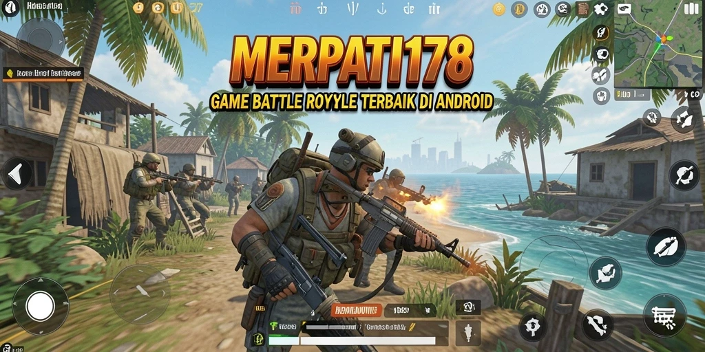Gameplay Battle Royale yang seru dan mendebarkan di MERPATI178.