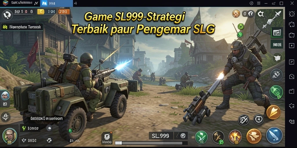 Tampilan gameplay SL999 yang menegangkan dan strategis.