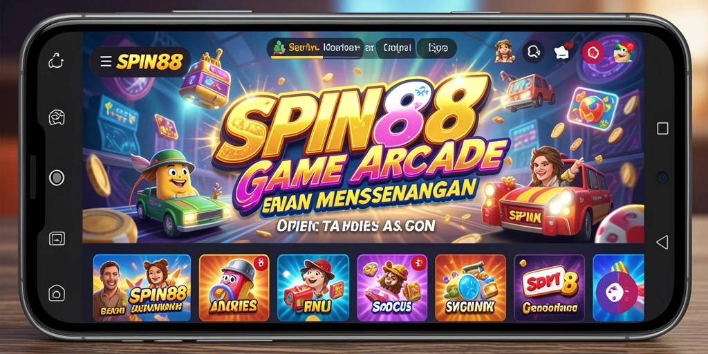 Tampilan gameplay seru di SPIN88 dengan grafis yang menarik.