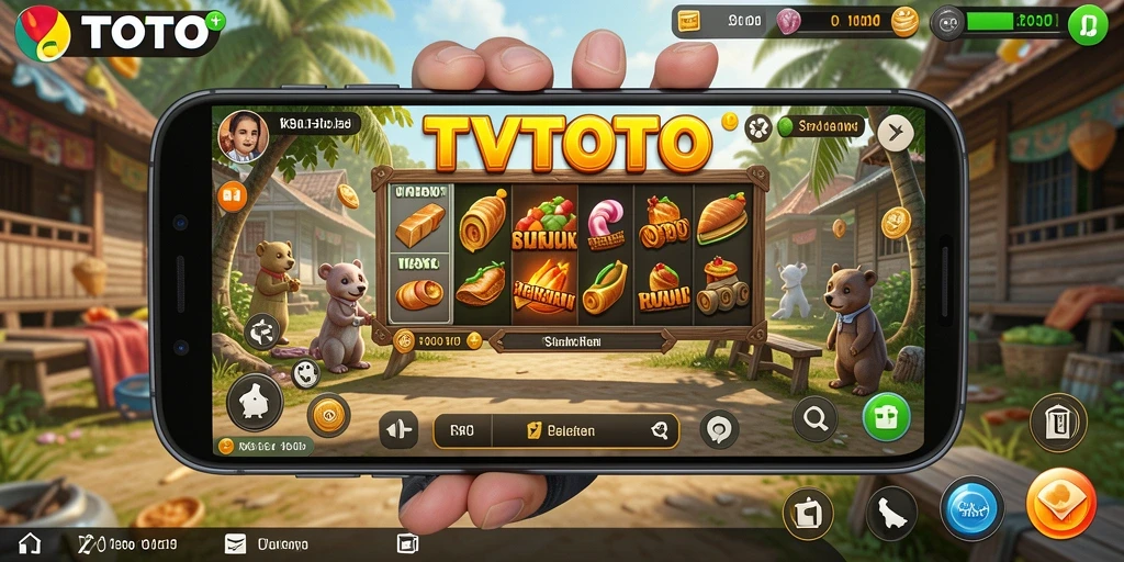 Tampilan gameplay <strong>TVTOTO</strong> yang menawan dan realistis.